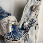 American Eagle Outfitters Be Still My Heart 1-piece Blue Denim Jumper size small Photo 14