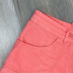 Basix of America  Linen‎ Blend Chino Shorts Coral Small Photo 2
