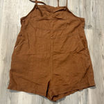 Old Navy Adidas Brown Apparel Short Overalls Photo 0