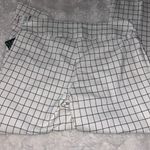 Zac and Rachel White Checkered Dress Pants Photo 7