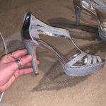 Alfani  Silver Glitter Heels size 6 Photo 1