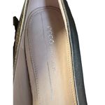 Ecco  Women's Anine Ballerina Flats Leather Metallic Gold Slip-on 10 Photo 5