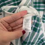 Joie  Green Plaid Flannel Wool Shacket Photo 2