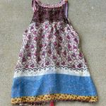 Lulumari Anthropologie Brand Mixed Media Colorful Lace Tassel Flowy Tank top Photo 2