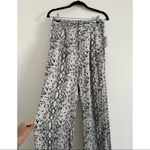 Good American Snake Print Wide Leg Pants Sz M Photo 3