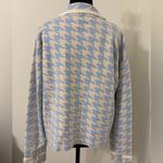 Rachel Zoe Light Blue/Cream Knitwear Sweater Photo 2