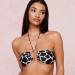 Nasty Gal Giraffe Multiway Halter Bandeau Bikini Top 4 NWT Photo 0
