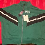 NY Jets Women’s Sweatshirt WEAR by Erin Andrews Medium Green Football Photo 2