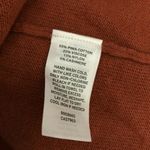 Chelsea 28 Womens Sweater Tunic Cowl Neck Asymmetric Soft Knit Orange Size M Photo 3