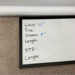 Pretty Little Thing Olive Rib Ruched Side Cycling Shorts Size 14 Photo 6