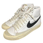 Nike Blazer Mid '77 CZ1055-100 White Black Women's Size 6.5 Sneakers Shoes Photo 0
