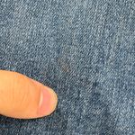 Judy Blue  straight leg blue jeans tummy control knee distress ripped size 25 Photo 6