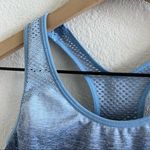 PINK - Victoria's Secret Victoria’s Secret PINK Sport Seamless Lightly Lined Blue Ombre Pull On Bra Small Photo 3