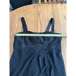 Jones Wear  Embellished Beaded Chiffon Midi Dress Pleated Bust EmpireWaist Flirty Photo 7