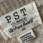 Project Social T Dream Waffle Knit Thermal Top Oatmeal XS Photo 3