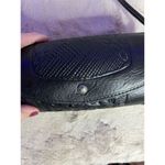 Patricia Nash Black Leather Mini Barrel Crossbody Bag Photo 2