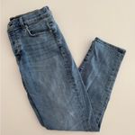 7 For All Mankind  Josefina Boyfriend Light Blue Denim Jeans Photo 0