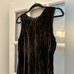 Gap Vintage Y2K Chocolate Brown Crushed Velvet Maxi Dress Gown Size 10 Medium M Photo 1