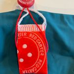 Red Carter NWT  Swim Reversible Bikini Bottoms Size XS/4 Dark Aqua Green Photo 4