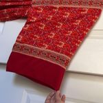 R. Vivimos Red Boho Dress Large Photo 2