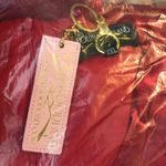 Hollywoodland Red Velvet Fifth Avenue Wrap Wiggle Dress Faux Fur Trim V Neck 2XL Size undefined Photo 4