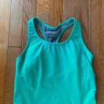 Nike teal and gray racerback  athletic workout top Photo 1