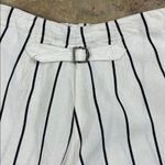Ralph Lauren Polo by Off-White Linen Pants with Black Stripes
Size: 8 Photo 2