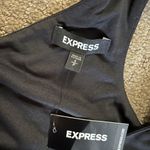 EXPRESS NWT Black One Shoulder Sheath Dress Photo 6