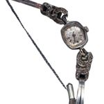 Bulova 14k White Gold & Diamonds 23 Wind Up Working Vintage Cocktail Watch Photo 0