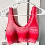 RE/DONE $295 NWT RED SPACE DYE BUTTON FRONT TOP SZ SMALL Photo 4