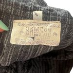 Dark Blue & White Stripe 100% Wool Overalls Size M Photo 2