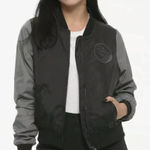 Disney  Nightmare Before Christmas “Halloween Town” Bomber Jacket Small Photo 0