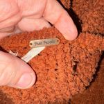 Free People Coco V-Neck twist front textured sweater terracotta size XS/S Photo 5