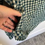 Toad & Co. Women’s Dakotah Flannel Travel Shirt Blue Green Plaid XL Photo 4