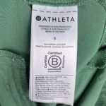 Athleta Savannah Jogger in Vineyard Green Women's Size 6 Paperbag Waist Sleek Photo 6
