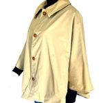 Pioneer Wear Vintage 70s Western Waterproof Poncho Cape Reversible Equestrian Photo 5
