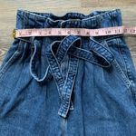 Abercrombie & Fitch Medium Wash Mom Jeans Tie Waist 00 24 Photo 4