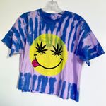 Urban Outfitters Cropped Tie Dye T Shirt  Photo 0