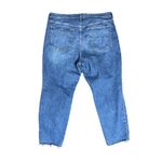 Old Navy  Women's‎ O.G Straight High Rise Distress Denim Blue Jeans Sz 20 Casual Photo 1