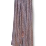 Pashmina Cheetah Print Rectangle Scarf-Cashmere & Silk Blend-Fringe-Reversible Photo 0