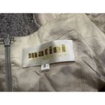 Matini Y2K Gun Metal Beaded Gold Gown Prom Dress Size 8 NEW Photo 6