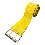 Yellow Braided Belt Photo 0