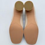 Vivaia Quinn Square Cream Minimalist Old Money Knit Comfort Loafer Heels NWB 9 Photo 5