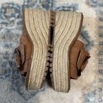 Sam Edelman Brown Suede Slide Platform Sandals with Tortoise Buckle Size 8 Photo 4