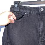 Boohoo petite straight leg black jeans Photo 1