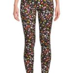 No Boundaries Nwt  Ditsy Floral Sueded Ankle Legging Junior Women high rise small Photo 4