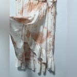 Dex Pink and Cream High Low Dress White Size 2X Photo 5