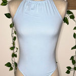 American Eagle  Soft & Sexy Open Back High Neck Bodysuit Photo 0