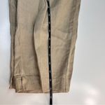 J.Jill Pure‎ Jill Tan Linen Slim Crop Pants Size XS Photo 11
