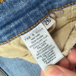 Rag and Bone Jeans Womens 26 Palmer Blue Denim Cate Mid Rise Ankle Skinny Raw Hem Photo 5